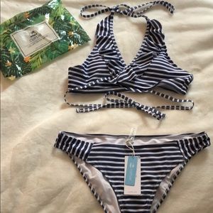 Cute nautical bikini from cupshe
